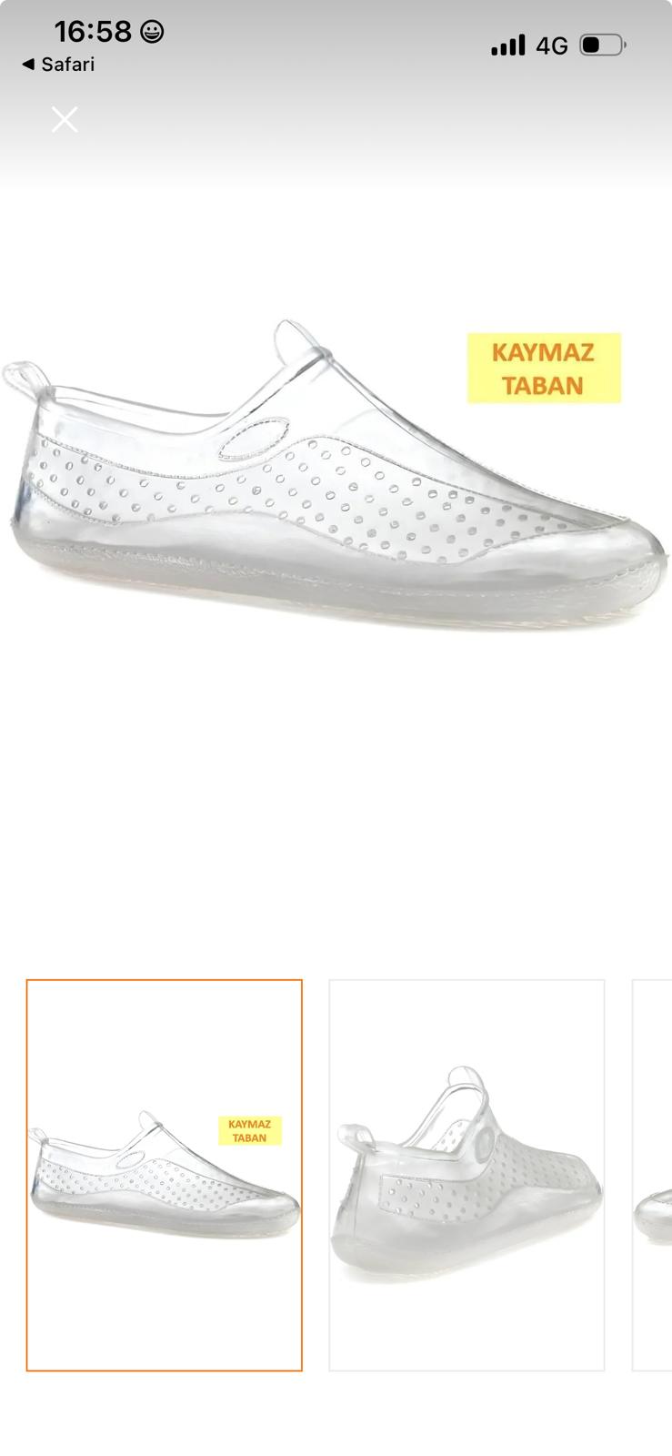 Deniz Ayakkabısı Modeli